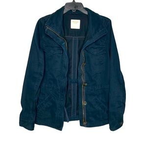 Abercrombie & Fitch field jacket navy blue large